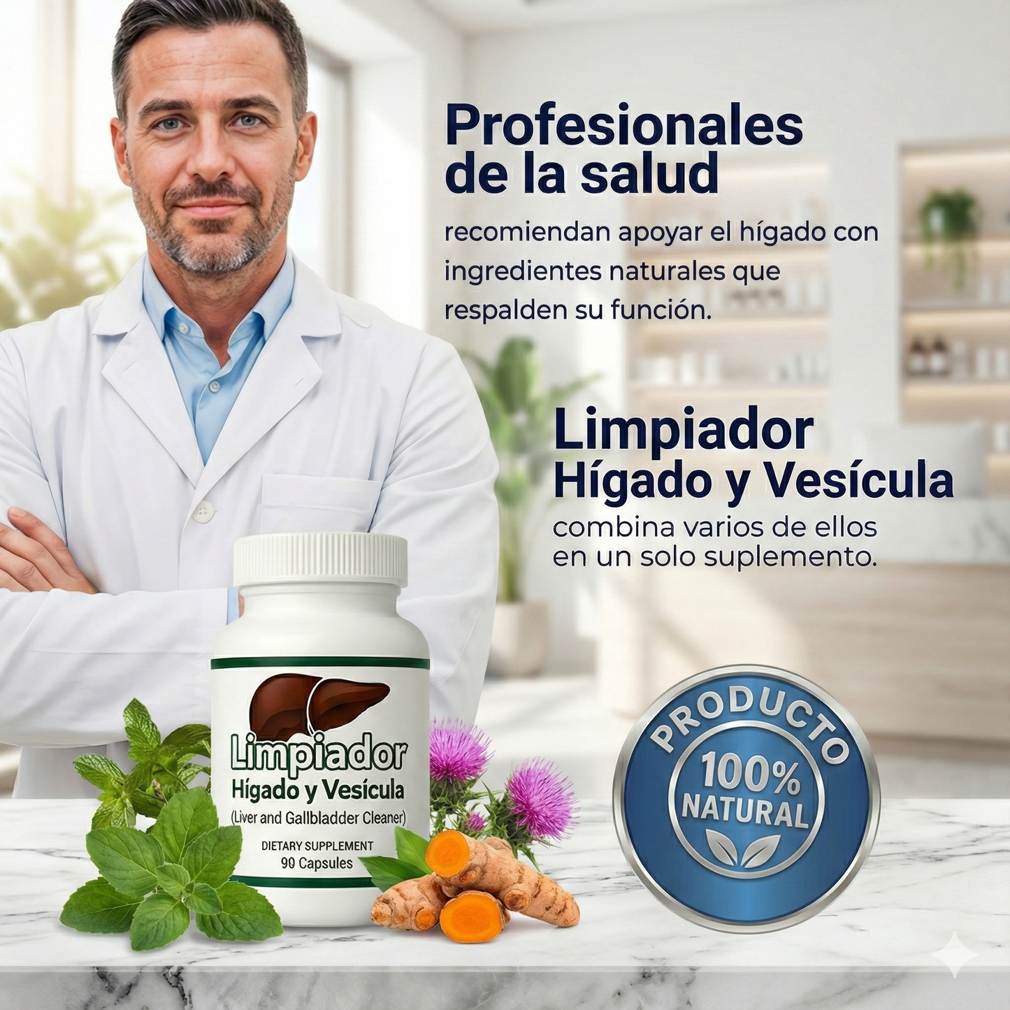 LIVER DETOX PRO: Desintoxica tu hígado en 7 días y despierta con energía todos los días + Ebook de REGALO! 🎁
