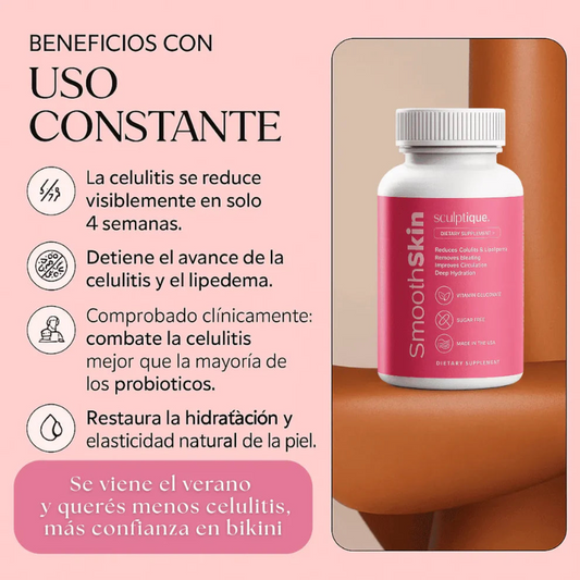 Cápsulas antilipidema de máxima potencia | Piel suave con Sculptique™