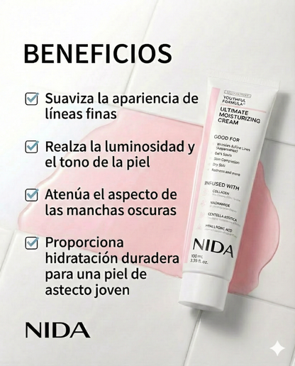 NIDA™ Crema Coreana Rejuvenecedora Definitiva: Chau Arrugas y Manchas!