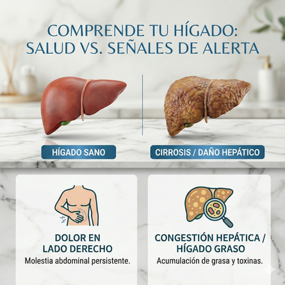 LIVER DETOX PRO: Desintoxica tu hígado en 7 días y despierta con energía todos los días + Ebook de REGALO! 🎁