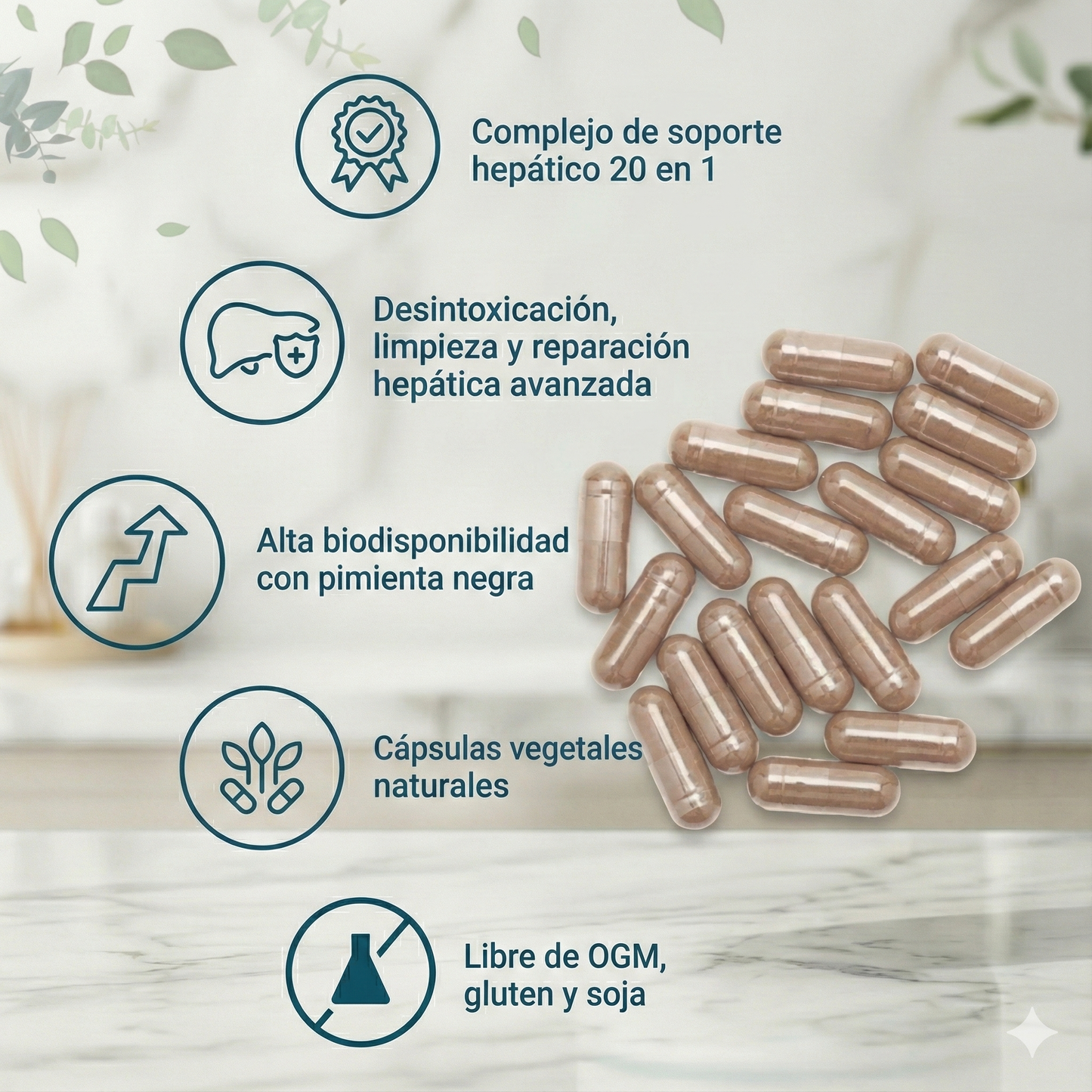 LIVER DETOX PRO: Desintoxica tu hígado en 7 días y despierta con energía todos los días + Ebook de REGALO! 🎁